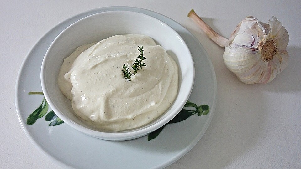 Knoblauch Creme